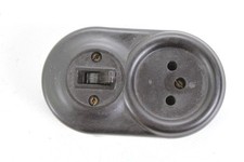 Bachelite Interruttore + Presa