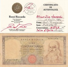 50000 LIRE  LEONARDO 19 LUGLIO
