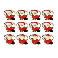 12 Anelli Tovagliolo Rosso