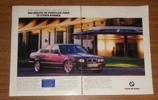 Rara Pubblicità BMW Serie 5