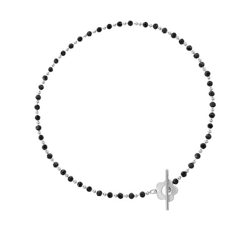 1pz collana catena perline - 1pz,