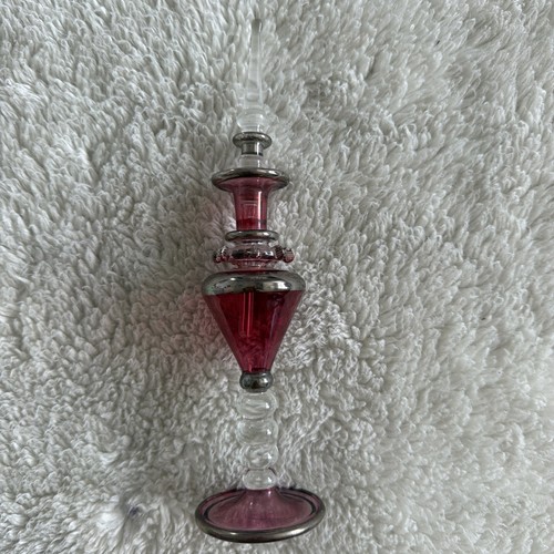 Egyptian glass perfume bottle - perfume,