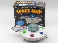 Astronave Space Ship X711 HC Soma Hong Kong vintage plastic toy disco volante
