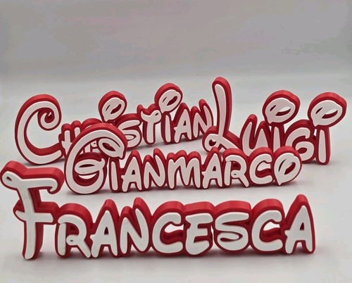 Scritta nome personalizzata - scritta,
