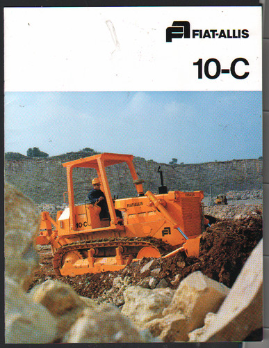 Fiat allis foglietto - "10-c",