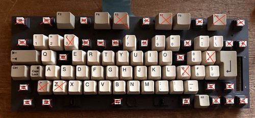 Amiga commodore a600 1 tasto - amiga,