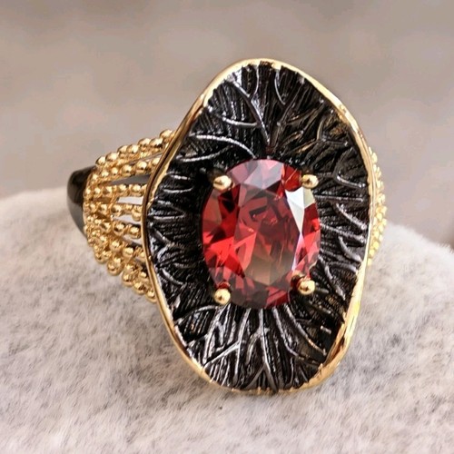 Anello cocktail pietra ovale
