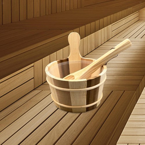 Barile sauna legno e - sauna, in