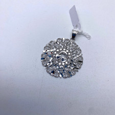 CIONDOLO ARGENTO 925, la presentosa gioiello artigianale tipico d' Abruzzo P155