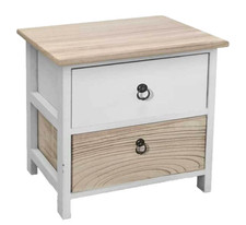 Comodino cassettiera legno - comodino,