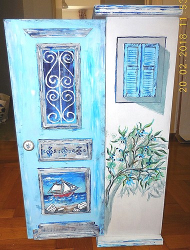 Mobile bagno parete dipinto - mobile,