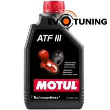 Motul ATF Dexron III 3 Olio Fluido Idroguida Servosterzo Trasmissioni Auto ROSSO