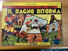 CINO E FRANCO - IL RAGNO RITORNA ORIGINALE EDIZIONE NERBINI 1938 