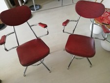 2 POLTRONE SEDIE BARBIERE