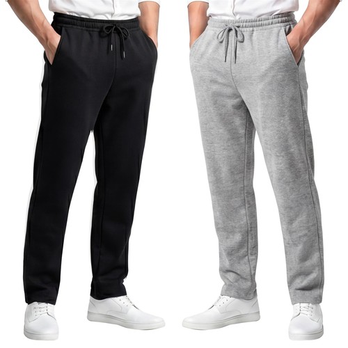 Pantaloni uomo pile orlo