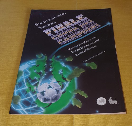 Match programme barcellona - match,