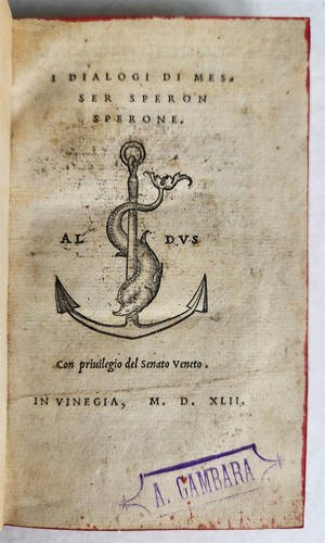 1542 aldine press dialogi di - aldine,
