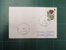 BUSTA ANNULLO CICLISMO EICMA BICI MILANO FIERA 1995 FRANCOBOLLO MILAN 