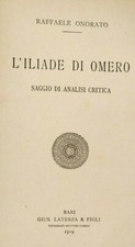 Iliade omero raffaele - di, (raffaele