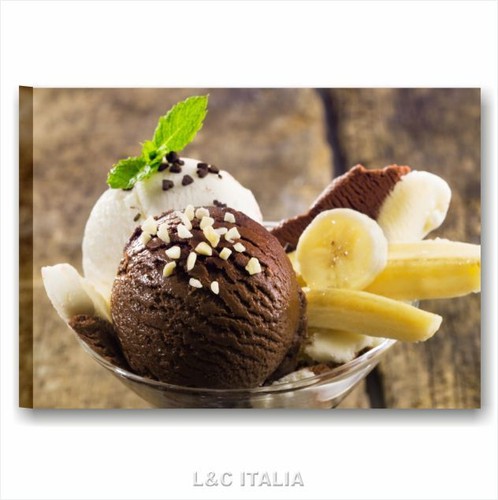 Quadro bar gelato su - gelato,