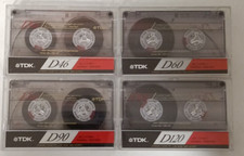 Lotto 4x TDK D 46 60 90 120