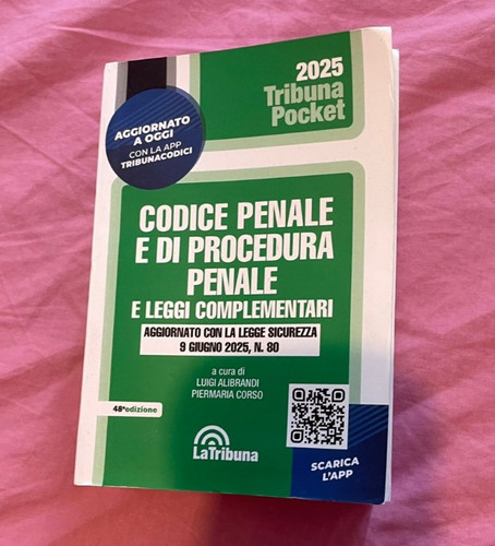 Codice penale procedura - penale, e
