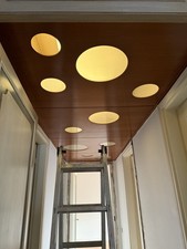 pannello In Legno Per Ribassamento Soffitto Corridoio. Misure 1m X 3.30m