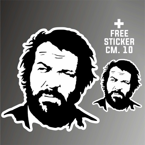 Adesivo bud spencer - spencer, sticker