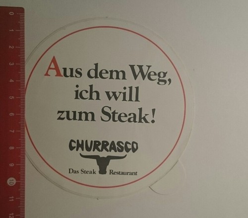 Adesivo sticker churrasco il - adesivo/sticker:,