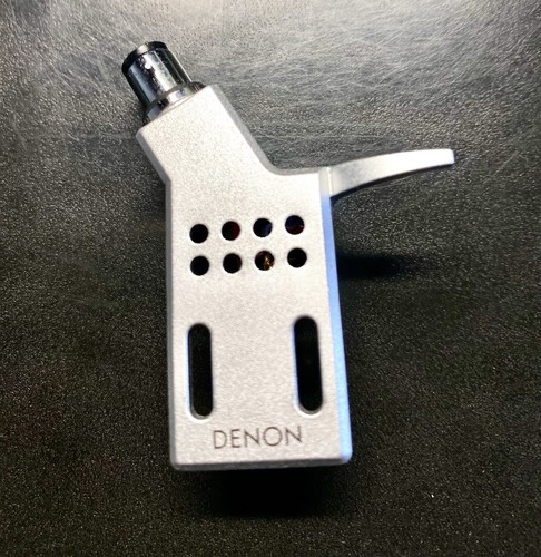 Denon headshell argento