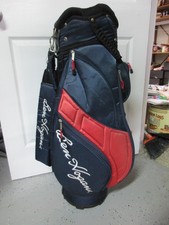 Ben Hogan Borsa da golf carrello 10 vie 10 tasche con zip - blu/rosso - senza cappuccio antipioggia