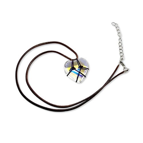 Collana con ciondolo cuore