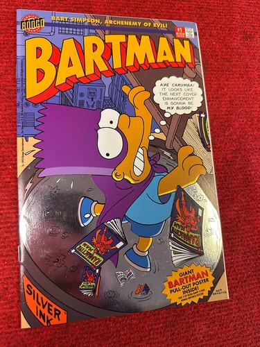 1993 bart simpson bartman 1 - 1993,