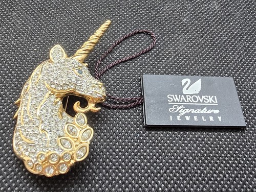 Spilla unicorno cristallo - unicorno,