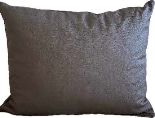 Cuscino 50x40cm vera pelle - 50x40cm,