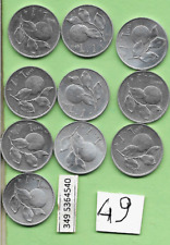 @lotto 10 monete  1 lire del