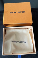 LOUIS VUITTON scatola portafoglio cassetto lusso + SACCA  15X13 h 4,3 cm