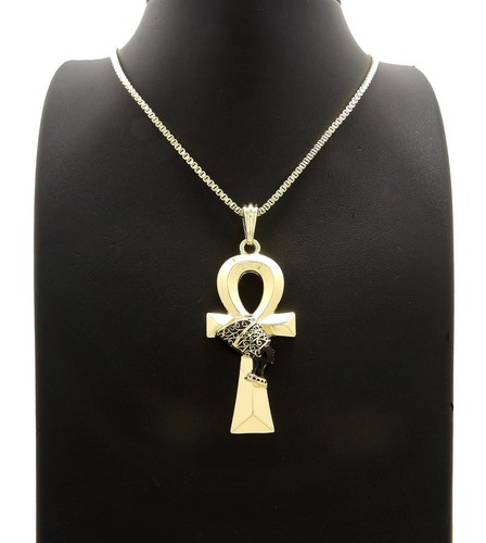 Collana egiziana croce ankh - collana, e