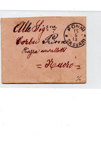 Sardegna 1913 da fonni - ,, ,