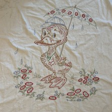 Lenzuolo neonato ricamato - , a