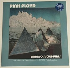 embryo's sculptures (blue Vinile colorato pink floyd