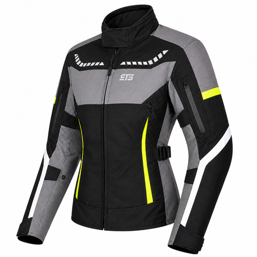 Moto giubbotto tessuto - , donna