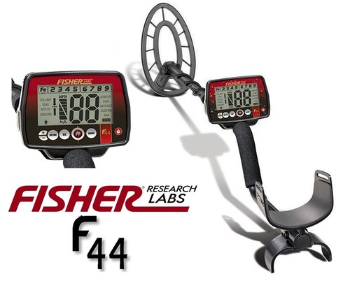 Fisher f44 metal detector - fisher,