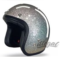 CASCO JET ILLEGAL MODELLO BANDIT OMOLOGATO - VINTAGE- OLD STYLE  
