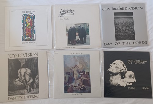 Joy division sei vinili rari - division,