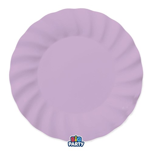 Piatti wavy lilla 30cm 6pz - piatti,