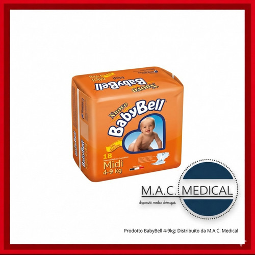 Pannolini 3 babybell - tg.,
