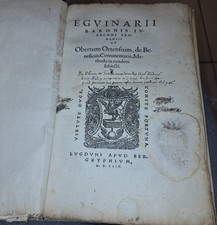 Eguinarius Baronis Commentari