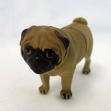 Toy Mini Figure 049 P25-A Carlino Fawn "Chocolate Egg Pet Animal Collection 2°