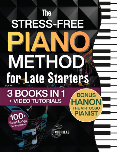 The stress free piano method - stress-free,